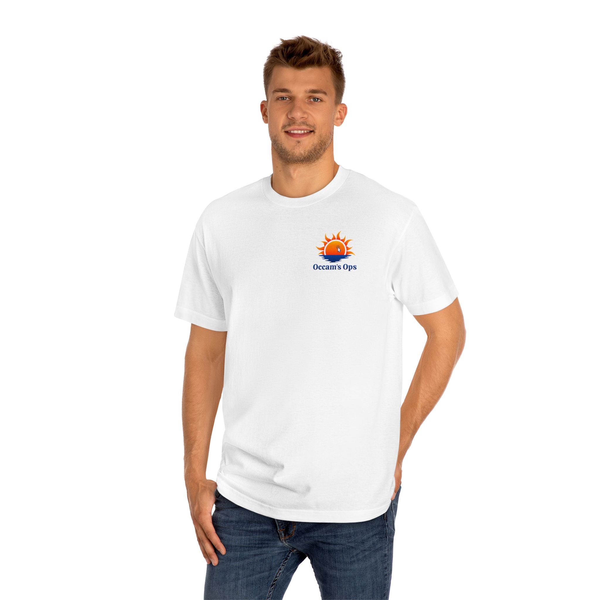 Occam's Ops Unisex Classic Tee - White