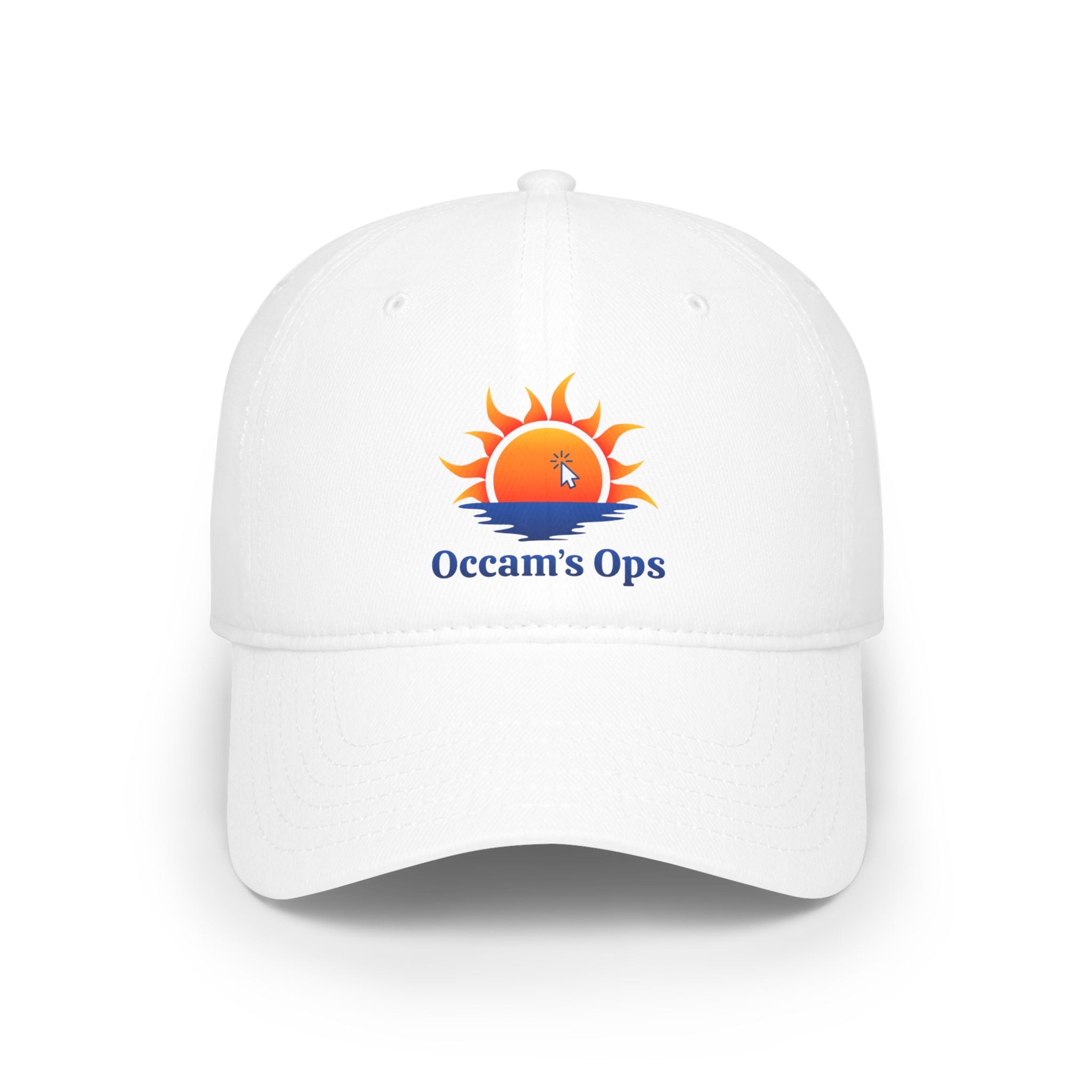 Occam's Ops Baseball Cap - White